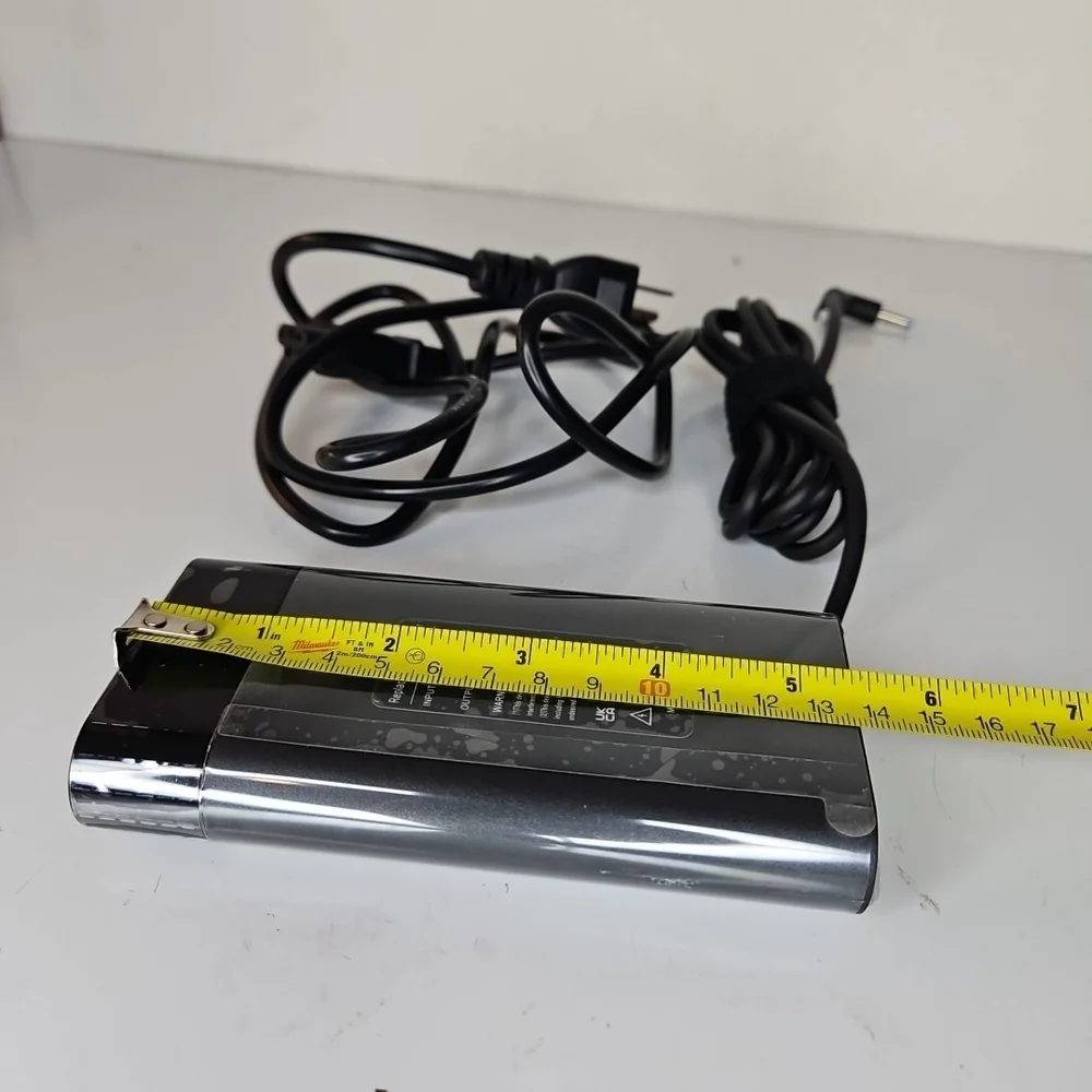 Black Power Adapter with Cable